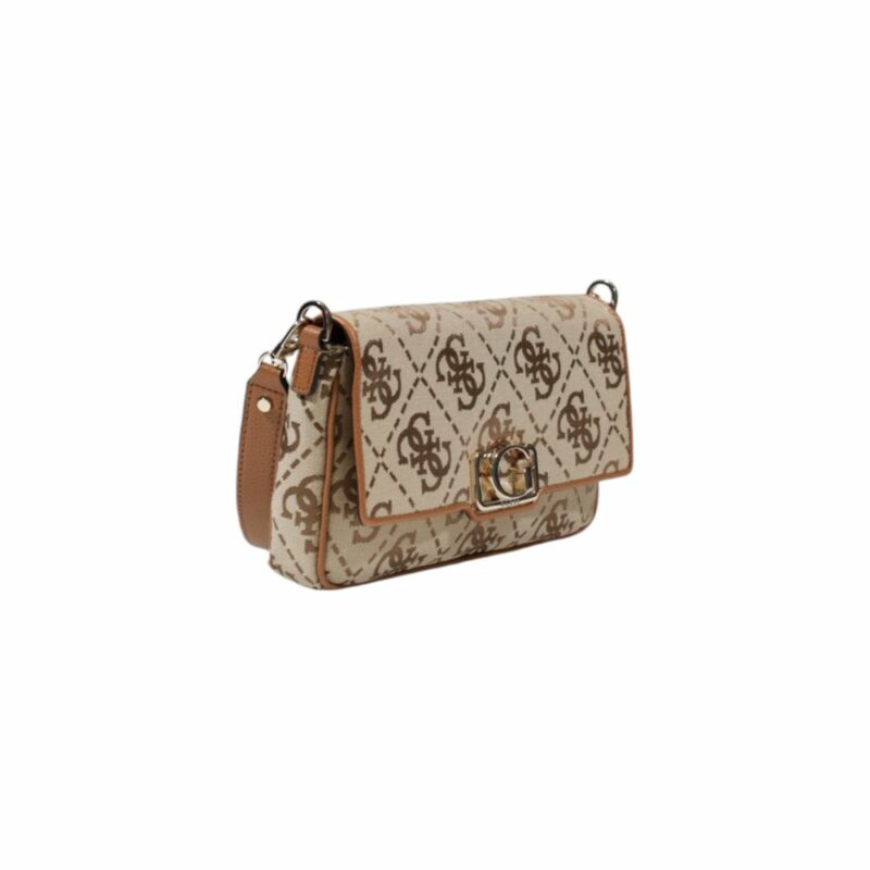 Guess Beige Polyester Handbag - Image 5