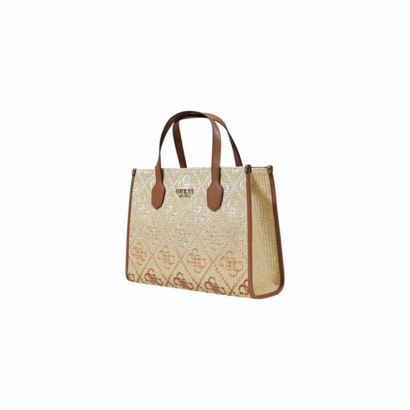 Guess Beige Polypropylene Handbag - Image 4