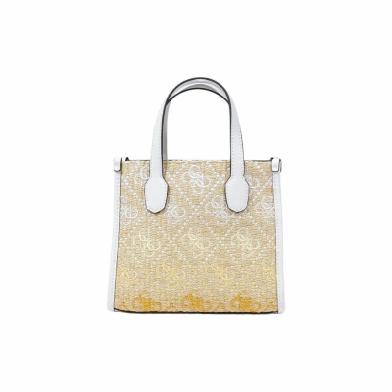 Guess White Polypropylene Handbag - Image 3
