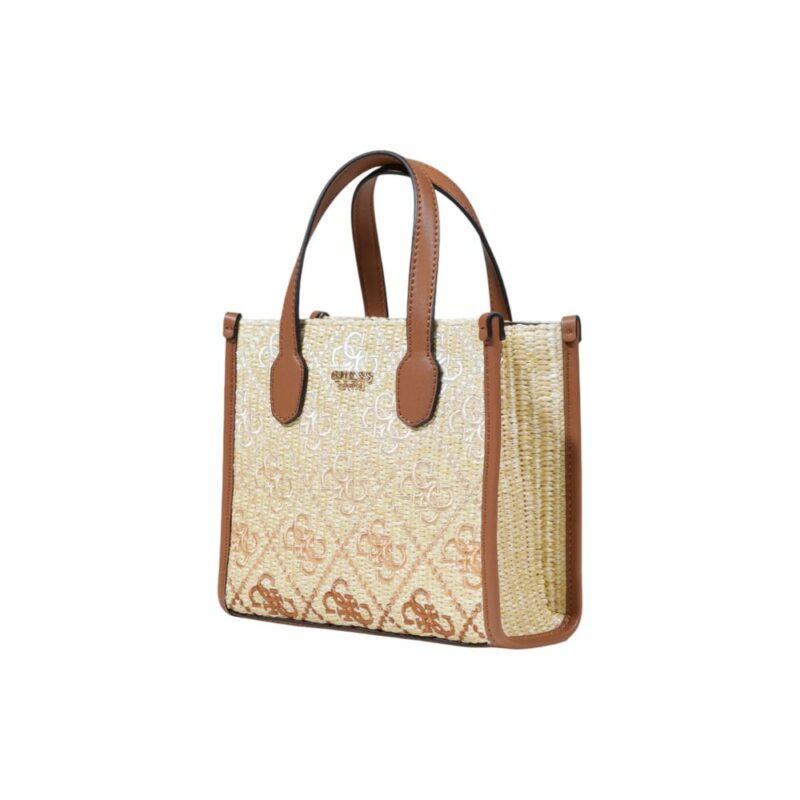 Guess Beige Polypropylene Handbag - Image 4