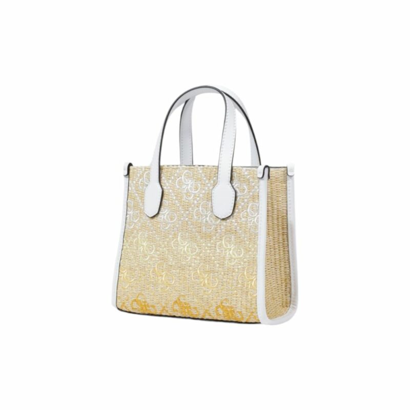 Guess White Polypropylene Handbag - Image 5