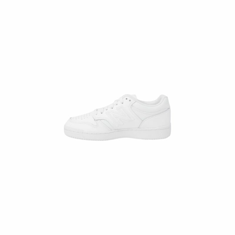 New Balance White Leather Sneaker - Image 2