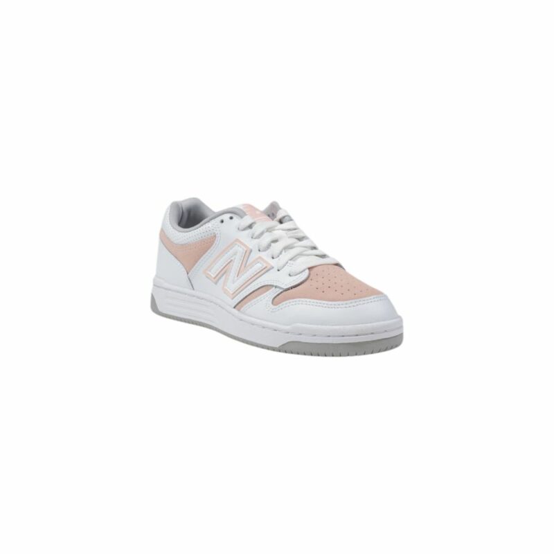 New Balance Pink Leather Sneaker - Image 2