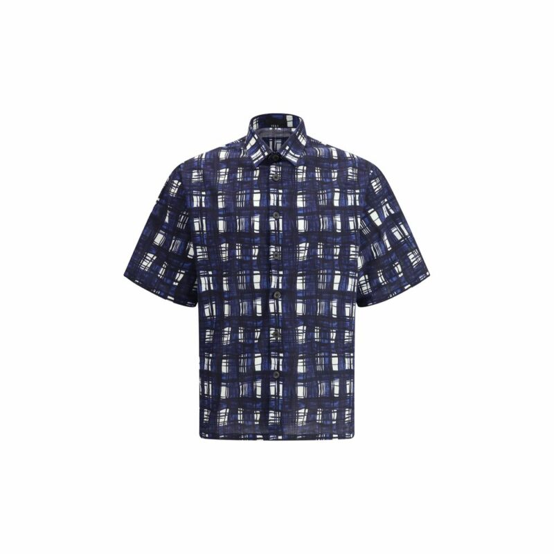 Prada Madras check pattern Shirt