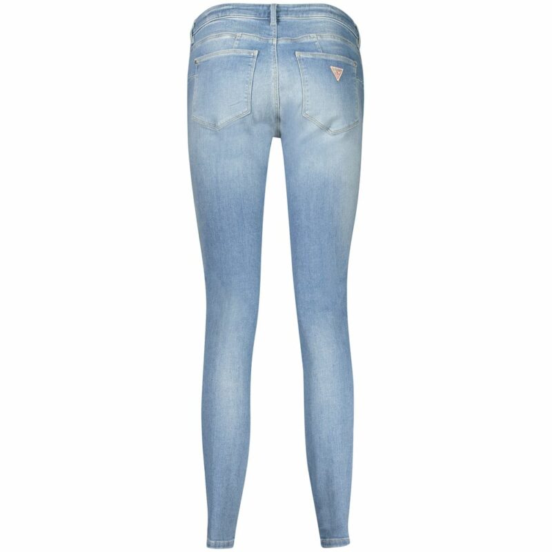 Guess Jeans Light Blue Cotton Jeans & Pant - Image 2
