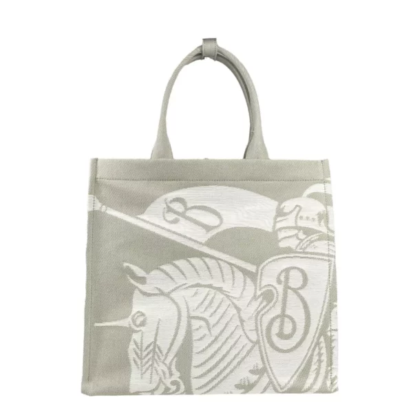 Burberry EKD Canvas Tote Bag With Coin Pouch Beige