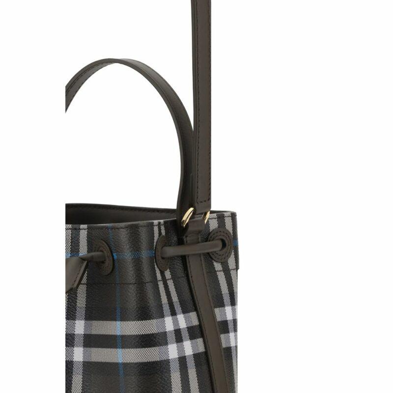 Burberry Archivio Check Bucket Bag - Image 4