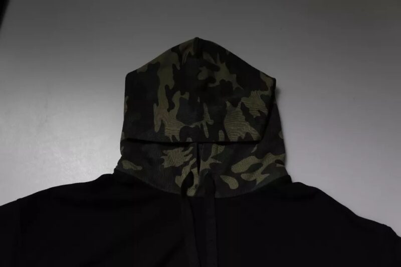 Dolce & Gabbana Black Camouflage Hooded Sweatshirt Sweater - Image 5