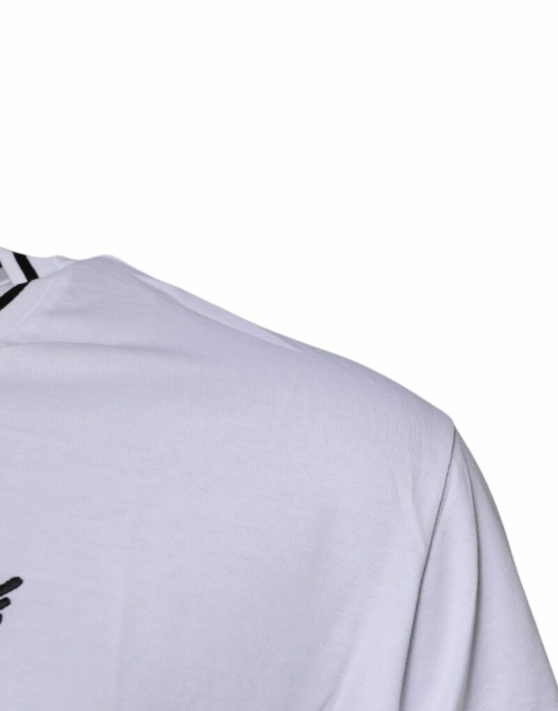 Dolce & Gabbana White Sacred Heart Short Sleeve T-shirt - Image 3