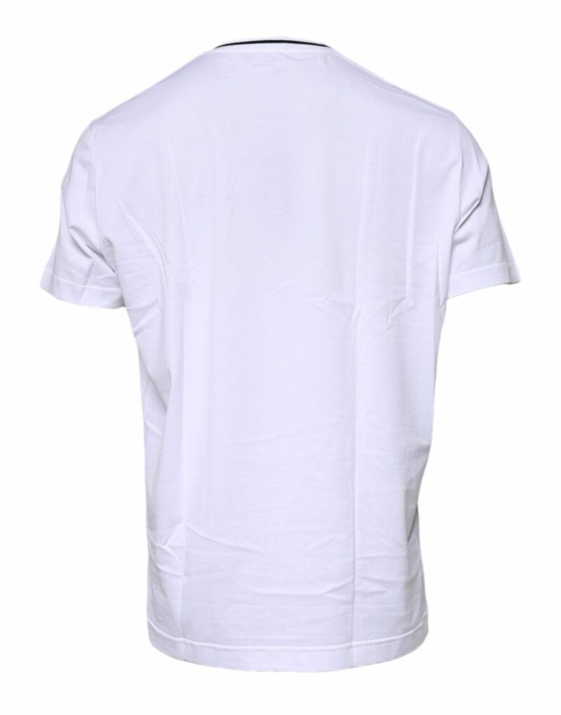 Dolce & Gabbana White Sacred Heart Short Sleeve T-shirt - Image 4
