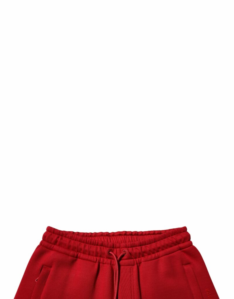 Dolce & Gabbana Red Cotton Jogger Jogging Pants - Image 5