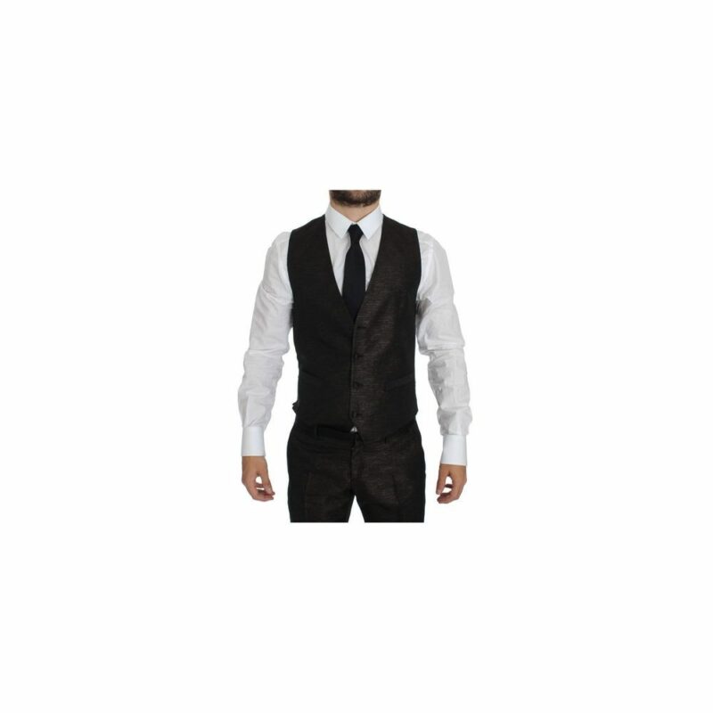 Dolce & Gabbana Bicolor Polyester Suit - Image 3