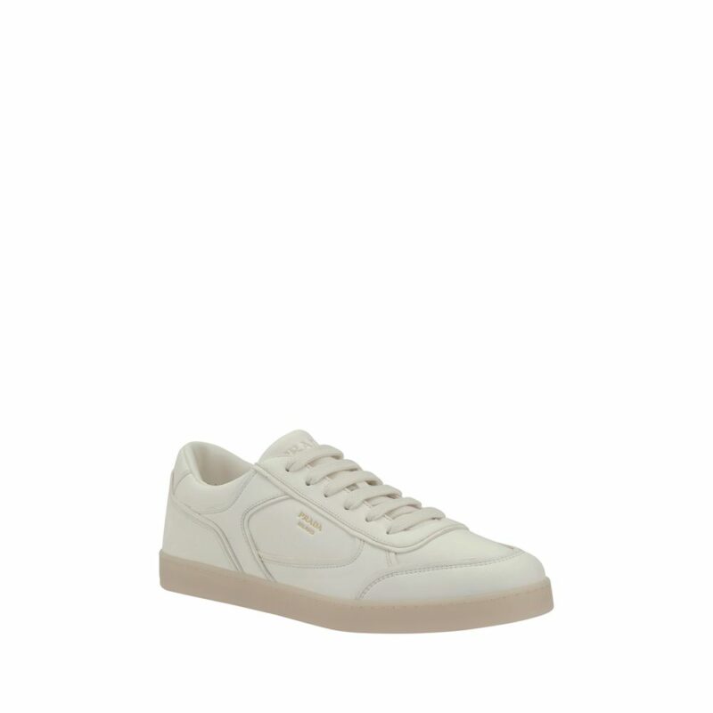 Prada Leather Sneakers - Image 2