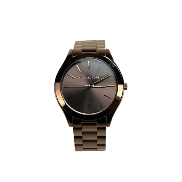 Michael Kors Slim Runway Brown Stainless Steel Watch MK3418