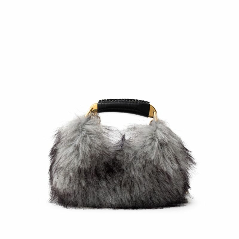 Tom Ford Gray Leather Handbag - Image 3