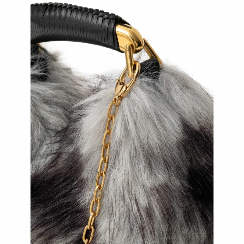 Tom Ford Gray Leather Handbag - Image 4