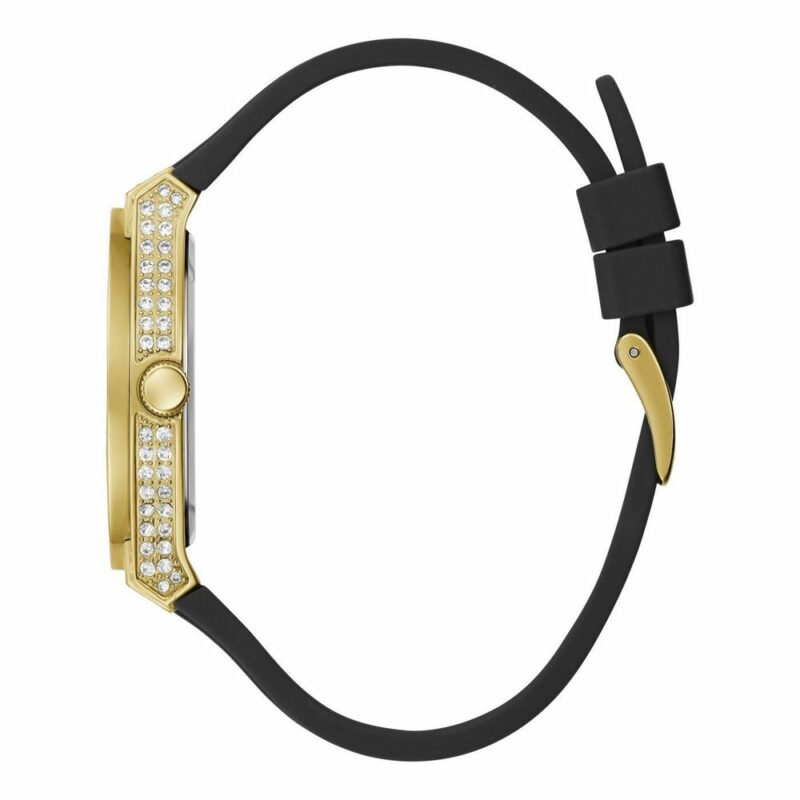 Guess Black Silicone Watch - Image 2