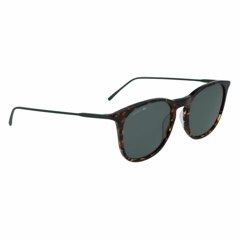 Lacoste Brown Acetate Sunglasses - Image 3