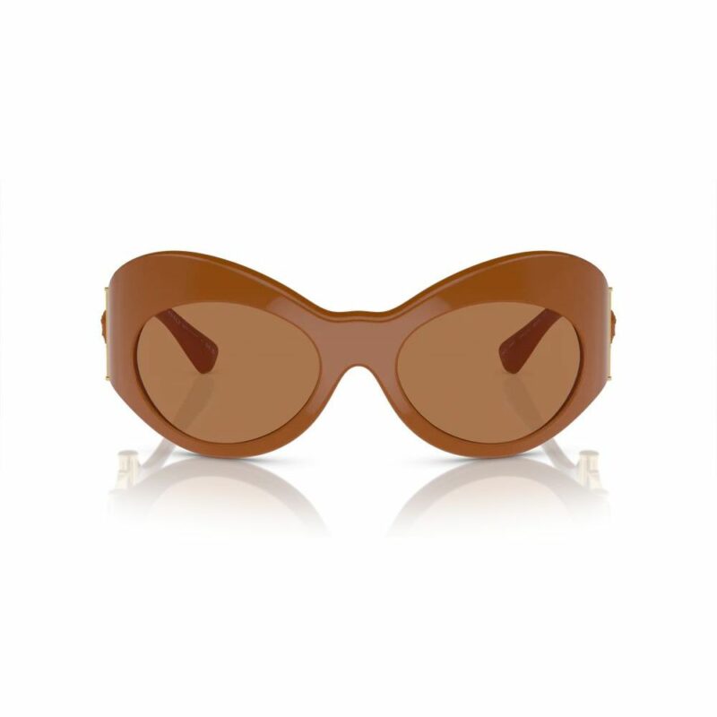 Versace Brown Acetate Sunglasses - Image 2
