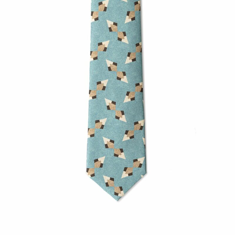 Giorgio Armani Turquoise Silk Ties & Bowty - Image 3