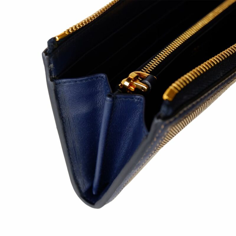Prada Brown Canvas Women Wallet - Image 3