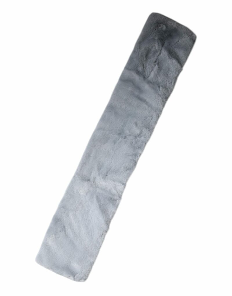 Dolce & Gabbana Powder Blue Mink Fur Neck Warmer Scarf - Image 2
