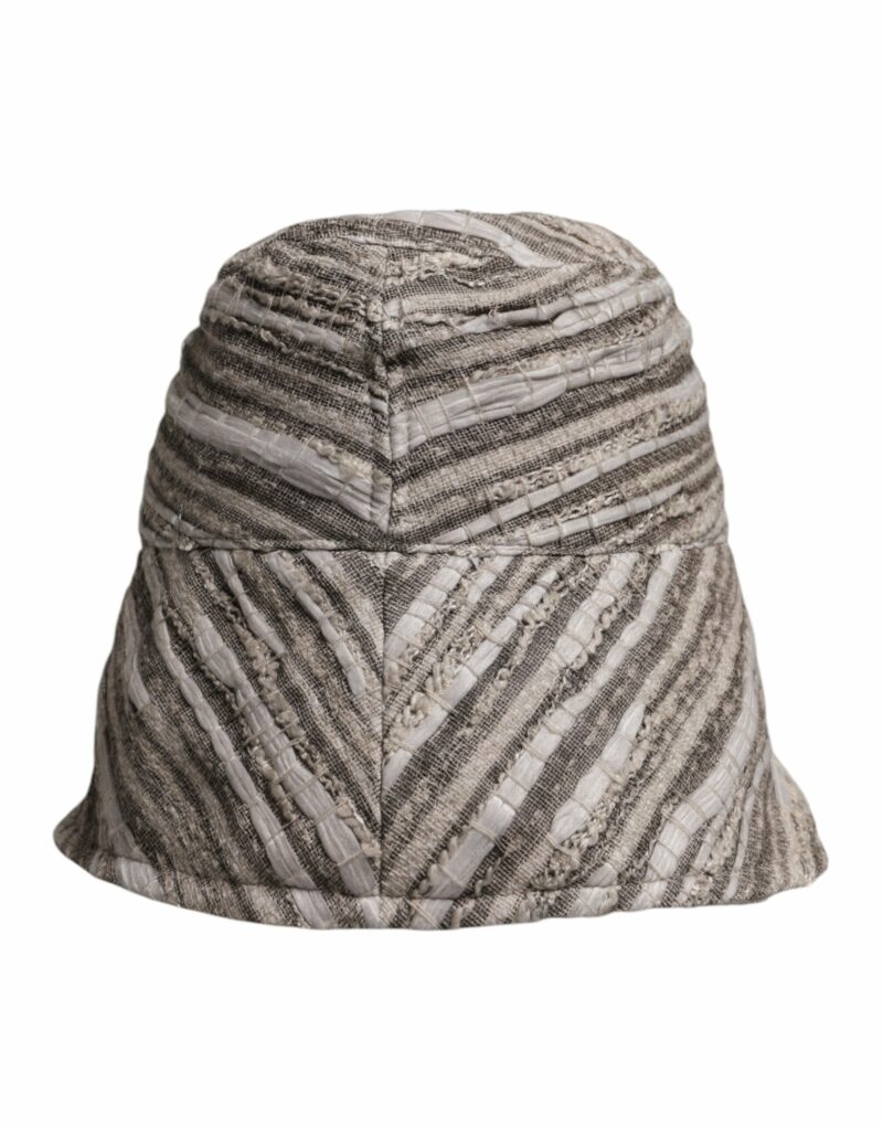 Dolce & Gabbana Multicolor Stripes Cotton Bucket Cap - Image 2