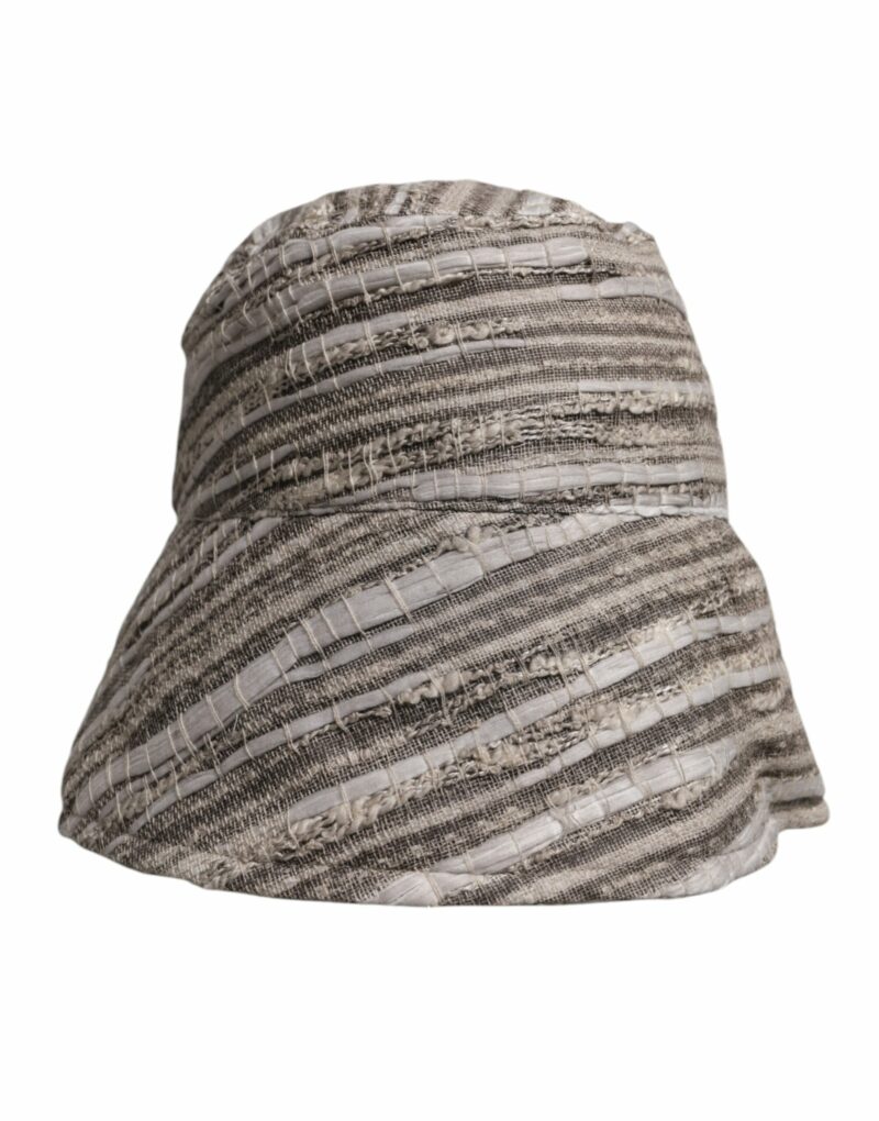 Dolce & Gabbana Multicolor Stripes Cotton Bucket Cap - Image 3