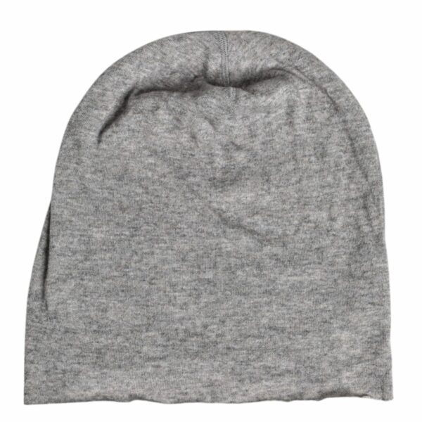 Dolce & Gabbana Gray Viscose Blend Knitted Beanie Cap