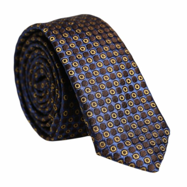 Dolce & Gabbana Multicolor Circles Silk Adjustable Necktie Tie