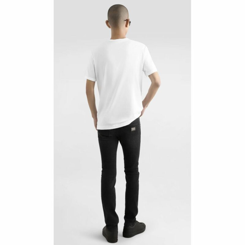 Dolce & Gabbana White Cotton T-Shirt - Image 3