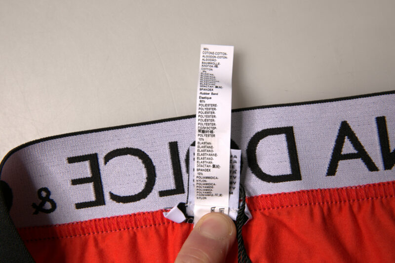 Dolce & Gabbana Red Cotton Stretch Men Regular Boxer Underwear - Image 5