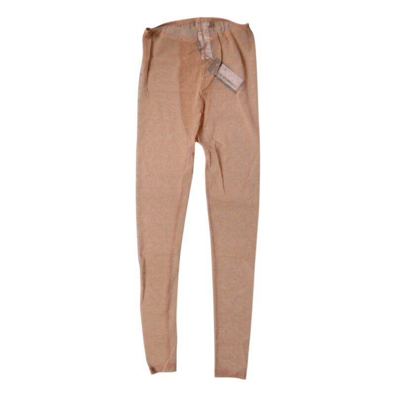 Dolce & Gabbana Nude Beige Logo Lace Lingerie Pants Underwear - Image 5