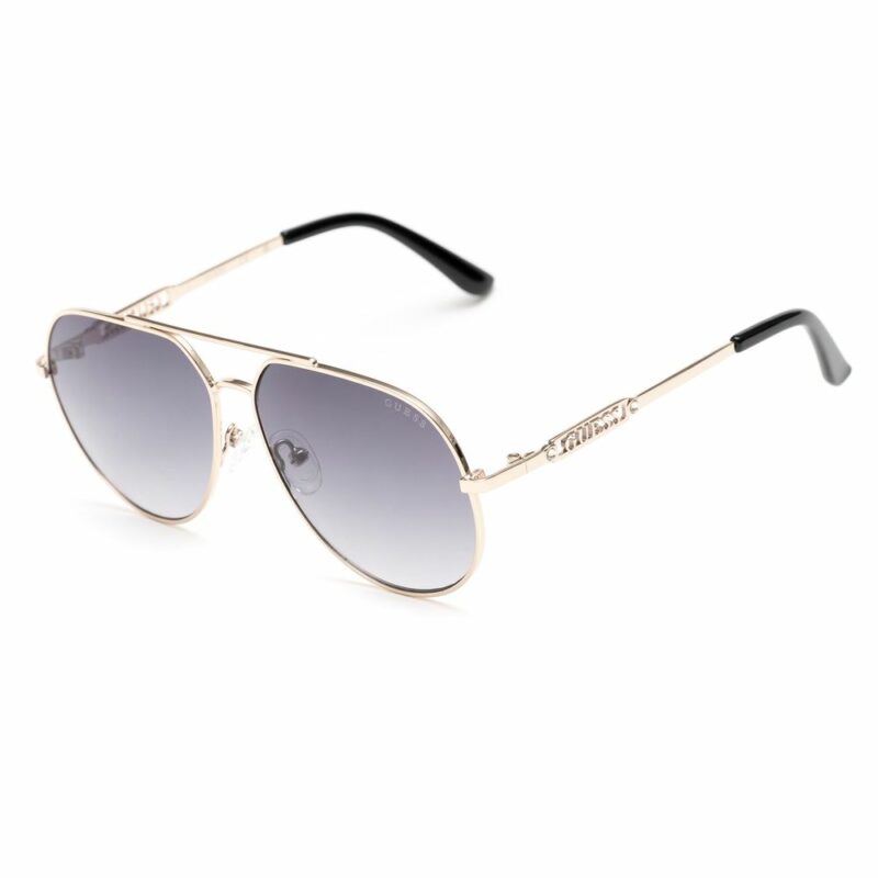 Guess Gold Metal Sunglasses