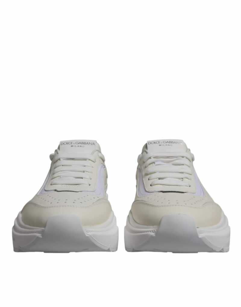 Dolce & Gabbana White Daymaster Low Top Sneakers Shoes - Image 2