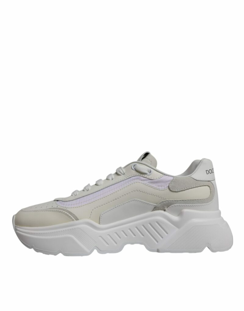Dolce & Gabbana White Daymaster Low Top Sneakers Shoes - Image 5