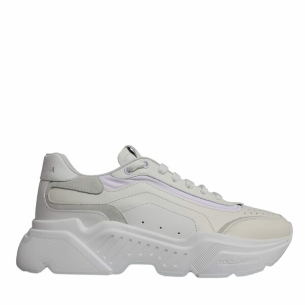 Dolce & Gabbana White Daymaster Low Top Sneakers Shoes