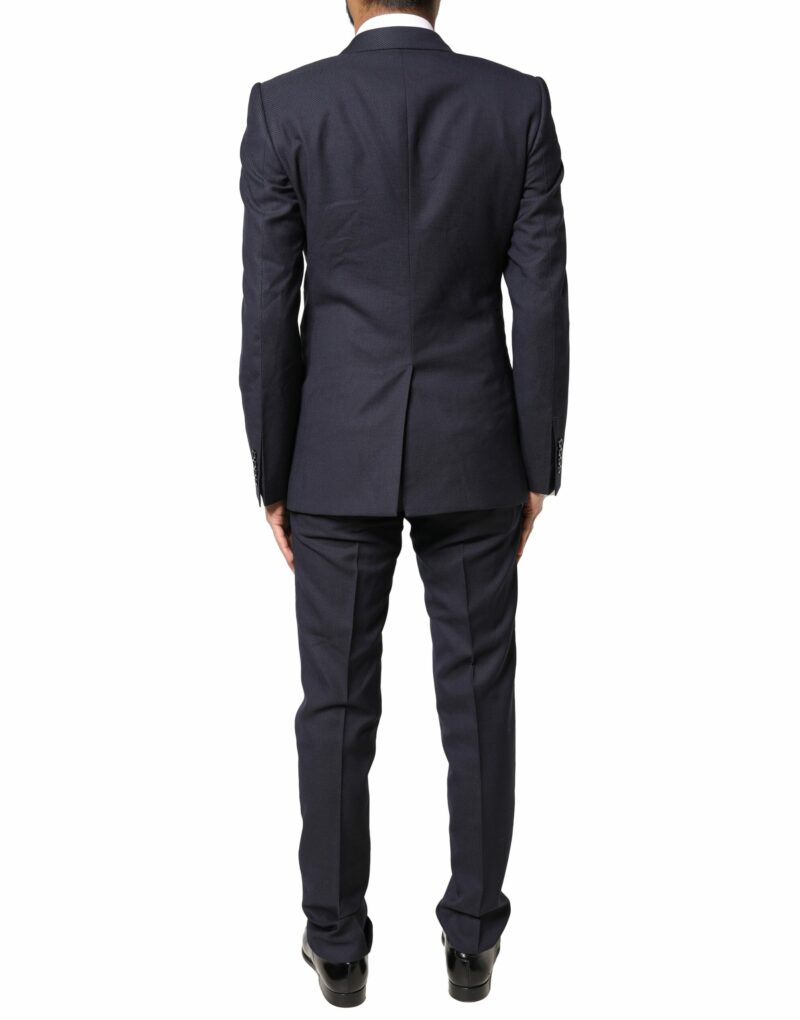 Dolce & Gabbana Black Fantasy MARTINI 3 Piece Formal Suit - Image 4
