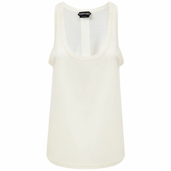 Tom Ford White Silk Clothing