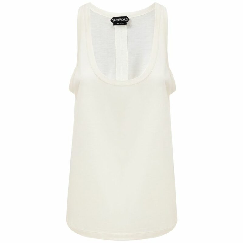 Tom Ford White Silk Clothing