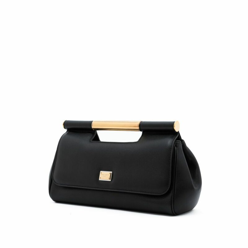 Dolce & Gabbana Black Leather Handbag - Image 4