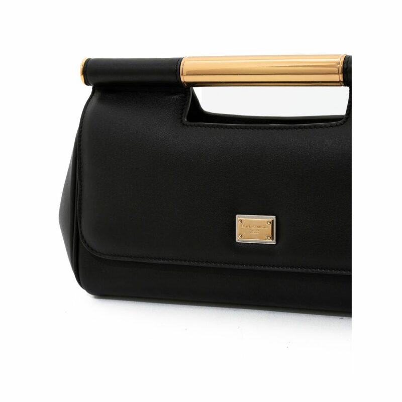 Dolce & Gabbana Black Leather Handbag - Image 5