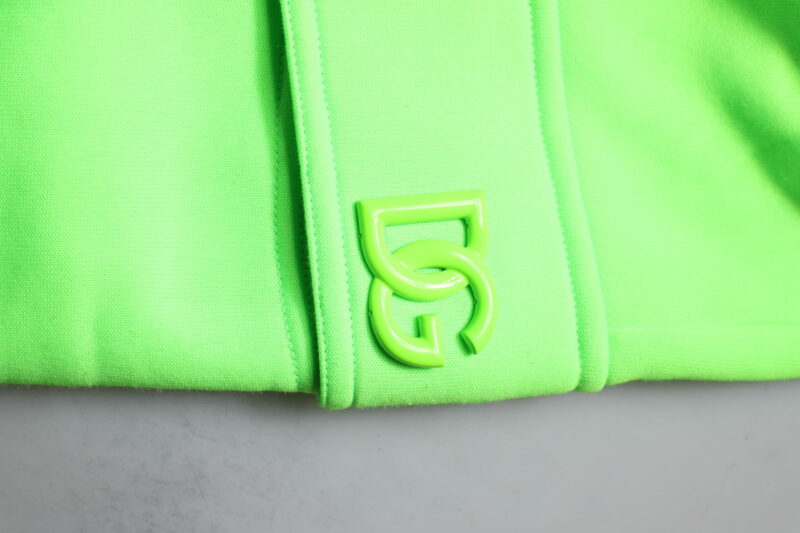 Dolce & Gabbana Neon Green Cargo Jogger Men Sweatpants Pants - Image 6