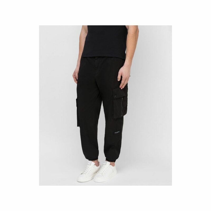 Dolce & Gabbana Black Cotton Jeans & Pant - Image 2