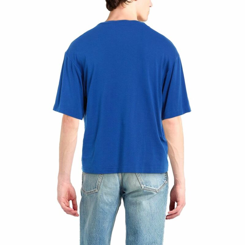 Dolce & Gabbana Blue Cotton T-Shirt - Image 2