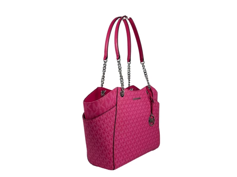 Michael Kors Jet Set Large Chain Shoulder Tote Bag Dragon Fruit - Image 2