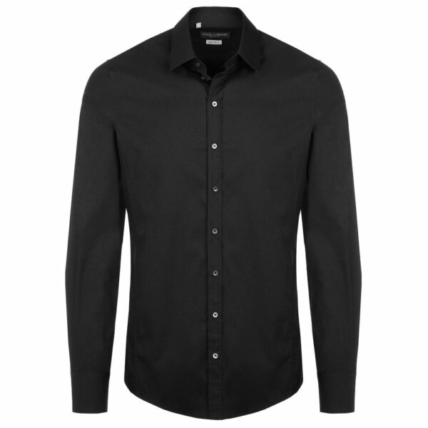 Dolce & Gabbana Black Cotton Shirt
