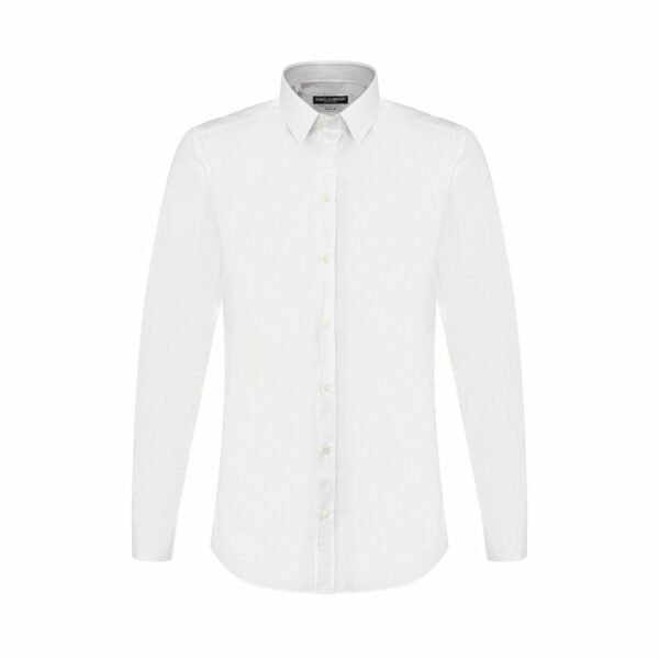 Dolce & Gabbana White Cotton Shirt