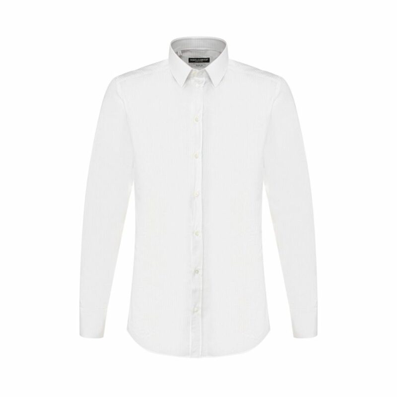 Dolce & Gabbana White Cotton Shirt