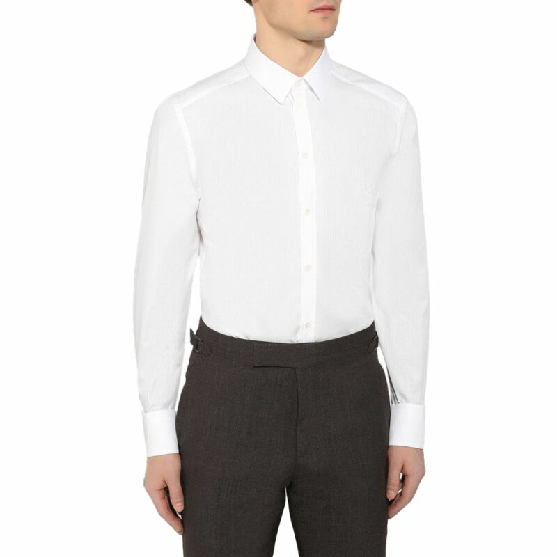 Dolce & Gabbana White Cotton Shirt - Image 2